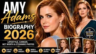 Thumbnail: Amy Adams Biography 2026 | Lifestyle, Career, Net Worth & Stunning Photos
