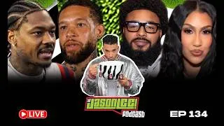 Thumbnail: JLP 134: Stefon Diggs & Accuser; Queen Naija, Clarence, DreamDoll Drama; Blueface & Trans Waitress