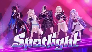 Thumbnail: 【MV】Spotlight【hololive English -Advent- Original Song】