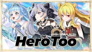 Thumbnail: 【#holoh3ro4nniv】Hero Too - hololive ID 3rd Generation (Cover Song)