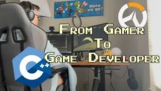 Thumbnail: Going From Gamer To Game Dev | MoonGame DevLogs