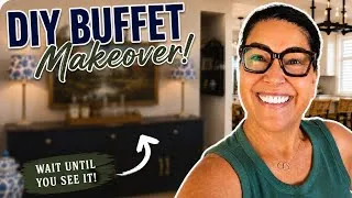 Thumbnail: I Completely Transformed My Old Buffet! | DIY Furniture Makeover