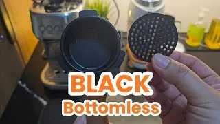 Thumbnail: Upgrading to BOTTOMLESS portafilter (Naked) | Breville Bambino Plus