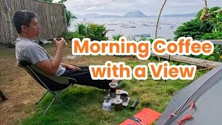 Thumbnail: Camping and Coffee ☕ | A Peaceful Morning by Taal Lake