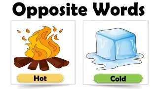Thumbnail: Opposite Words in English |  Opposite Words in Hindi to English Vocabulary | Spoken English