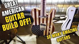 Thumbnail: Inside The Great American Guitar Build-Off 2026 | Incredible Handmade Guitars