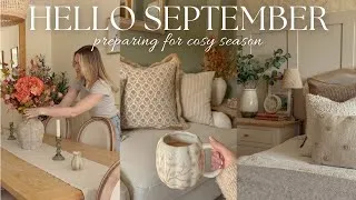 Thumbnail: hello september | preparing for autumn, home decor sort out & house move 🍂