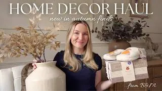 Thumbnail: home decor haul autumn 2026 | B&M new in range 🍂