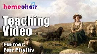 Thumbnail: Fair Phyllis by Farmer, madrigal CHOIR TEACHING aid