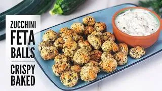 Thumbnail: Greek Zucchini Feta Balls – Kolokithokeftedes