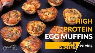 Thumbnail: Cottage Cheese Egg Muffins – The Best High-Protein Breakfast (19g Protein Each!)