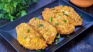 Thumbnail: Baked Cheddar Panko Chicken - Easy and Addictive