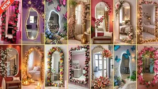 Thumbnail: Elegant Wall Mounted Mirror Floral Decor Ideas 2026 || Beautiful Wall Mirror Decor Ideas