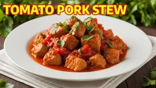 Thumbnail: MOUTHWATERING Pork Shoulder Recipe with Tomato Sauce (HOW to Make Pork Stew with Tomatoes)