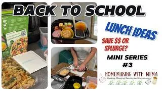 Thumbnail: BACK TO SCHOOL LUNCH IDEAS MINI-SERIES #3