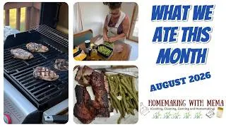 Thumbnail: WHAT WE ATE THIS MONTH