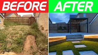 Thumbnail: Unbelievable NEW BUILD Garden Makeover - 3 Week timelapse! | BEFORE & AFTER Transformation