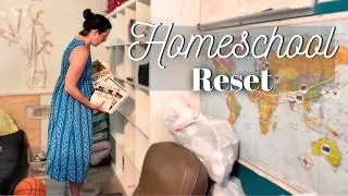Thumbnail: Making Room for Another Homeschool Year | Preparing Our Homeschool Room