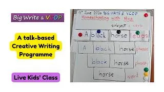 Thumbnail: VCOP Creative Writing Kids' Classes || Sneak Peek