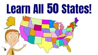 Thumbnail: Learn All 50 States of the U.S. | U.S. Geography for Kids