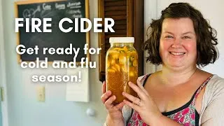Thumbnail: Get ready for cold and flu season with homemade fire cider and fermented honey garlic