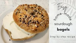 Thumbnail: Simple homemade bagel recipe anyone can make! No fancy tools required! Step-by-step instructions.
