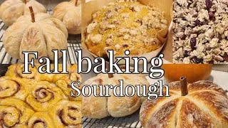 Thumbnail: Today I'm baking all things Fall and Sourdough, Sourdough pumpkin boules, Sourdough Granola, and pie