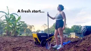 Thumbnail: Garden Vlog l TOTAL GARDEN REVAMP + I had my baby! #summergarden #zone9garden