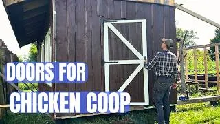 Thumbnail: Building a Chicken Coop – Installing the Doors | Part 7