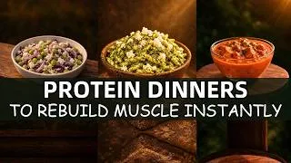Thumbnail: 20 High Protein Dinners To Rebuild Muscle Instantly