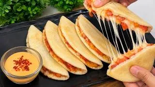 Thumbnail: No Maida Healthy Pizza Pockets | Kids Lunchbox Recipes | Tiffin Recipes | Snacks | Veg Pizza Pocket
