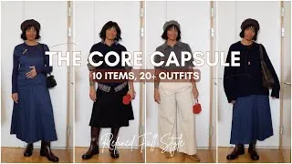 Thumbnail: Fall Core Capsule Wardrobe 2025 | Seasonal Style Uniforms Using Only 10 Pieces for 21 Outfits
