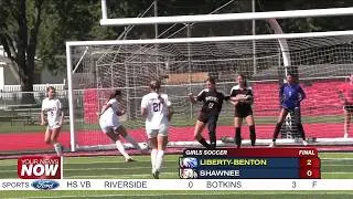Thumbnail: Liberty-Benton tops Shawnee 2-0 in girls soccer matchup