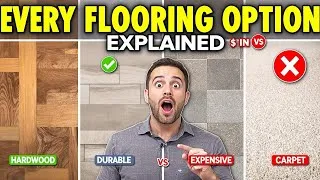 Thumbnail: Every Flooring Option Explained in 10 Minutes