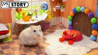 Thumbnail: Hamster Super Mario Bee Galaxy: Rescue of the Queen 🐹 Homura Ham