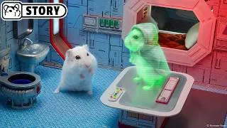 Thumbnail: Galactic Wars: Hamster Knight Escapes the Imperial Prison Maze 🐹 Homura Ham