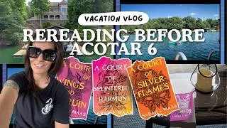 Thumbnail: I Reread ACOTAR Before Book 6… and I Have SO Many Thoughts | Vacation Reading Vlog (SPOILERS)