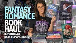 Thumbnail: I Bought 14 Books in 2 Weeks… 😅 | Fantasy Romance Book Haul