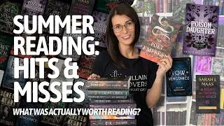 Thumbnail: The BEST & WORST Fantasy Romance Books I Read This Summer | End of Summer Book Tag