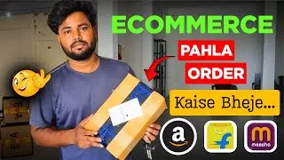 Thumbnail: Apna Pehla Order Kaise Dispatch Kare? 🚚 | Step by Step Guide for New Online Sellers