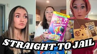 Thumbnail: These Grocery Hauls Are Setting Kids Up for Failure | Ex-Fat Reacts