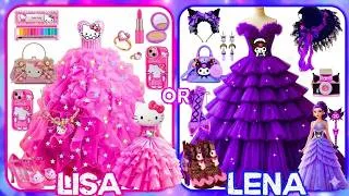 Thumbnail: Lisa or Lena? 🔥 Ultimate Aesthetic Quiz | Video No. 5