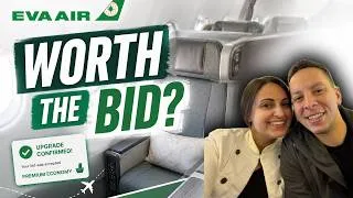 Thumbnail: We Bid on EVA Air Premium Economy Upgrade — Here's What Nobody Tells You