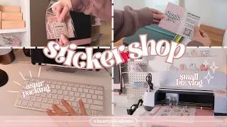 Thumbnail: a realistic small business vlog | packing orders, asmr & a life update I’ve been avoiding