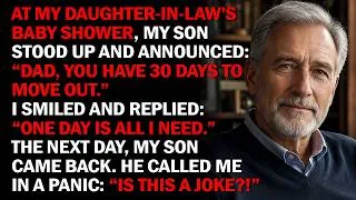 Thumbnail: My Son Gave Me 30 Days to Leave My Own Home—So I Told Him, “One Day Is All I Need”. The Next Day...