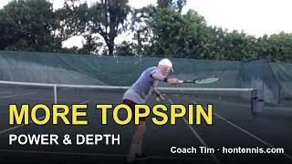 Thumbnail: How to Hit Topspin: Forehand & Backhand Tennis Lesson #tennis  #topspin