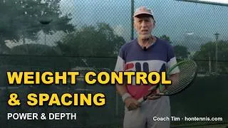 Thumbnail: The Secret to Easy Power & Depth: Weight Control & Spacing#tennis #tenniscoach