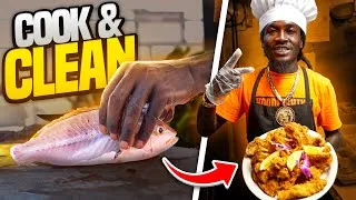 Thumbnail: This Restaurant Let Me Cook My Catch! 👨🏾‍🍳🎣