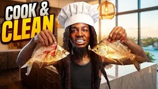 Thumbnail: Sandbrim Cook & Clean! Is It Worth Eating? 👀🎣