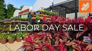 Thumbnail: What’s New at Home Depot Garden Center. Fall Plants & Labor Day Sales 2026